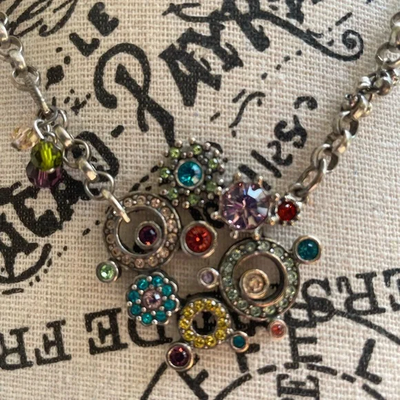 Patricia Locke Multicolor Pendant Necklace